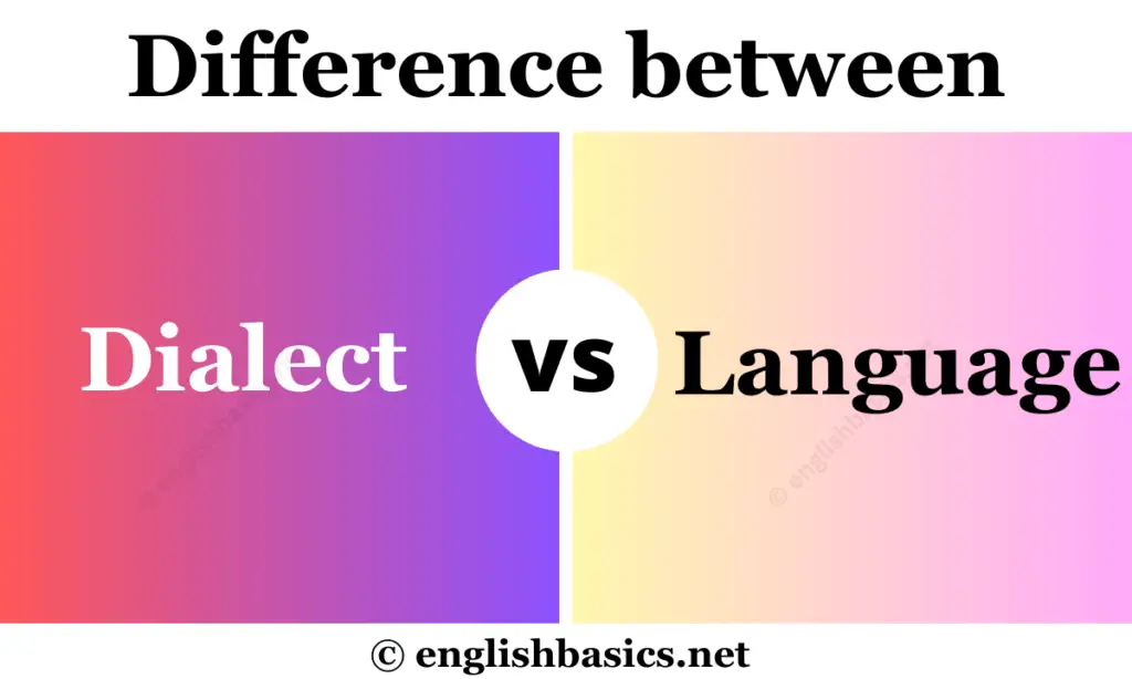 Dialect vs Language – What’s the difference?